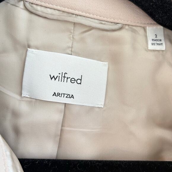 Aritzia Wilfred Women’s Cropped Jacket Blush Beige 2us – Excellent Condition - Picture 2 of 7